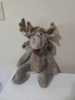 VTG 1982 18" Wrinkles Moose Puppet Moogy Ganz